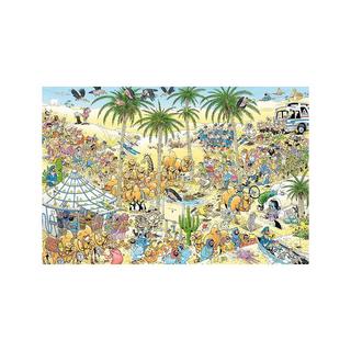 JUMBO  Jumbo 20048 Die Oase-1000 Teile Puzzlespiel, Mehrfarbig 