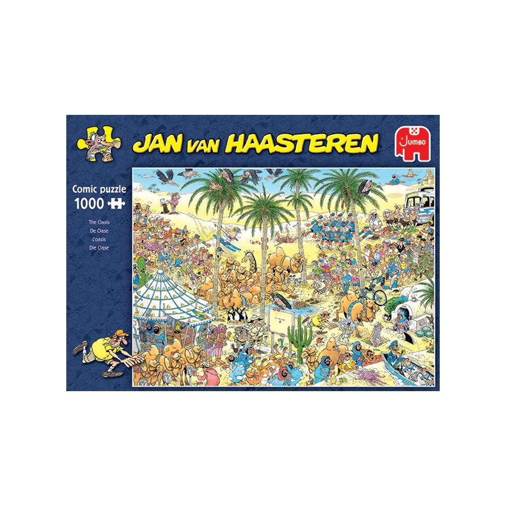 JUMBO  Jumbo 20048 Die Oase-1000 Teile Puzzlespiel, Mehrfarbig 