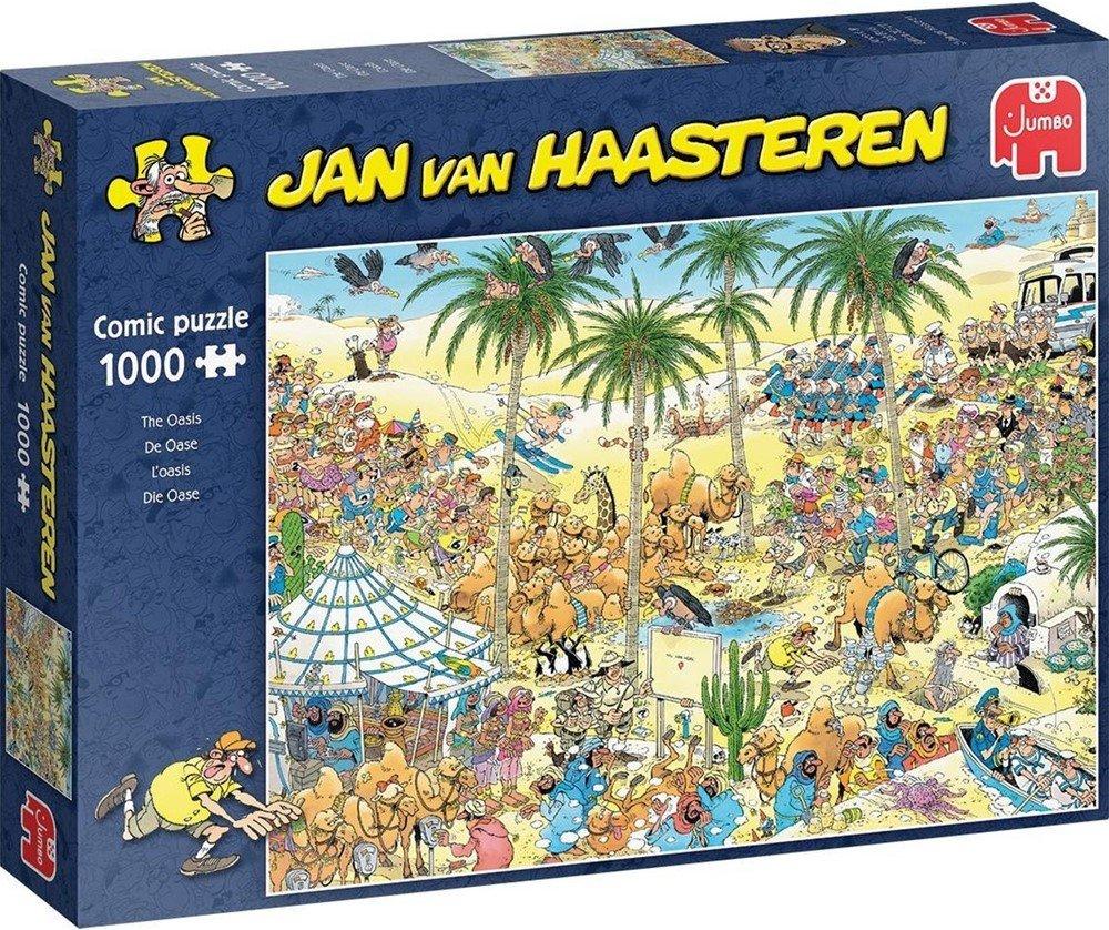 JUMBO  Jumbo 20048 Die Oase-1000 Teile Puzzlespiel, Mehrfarbig 