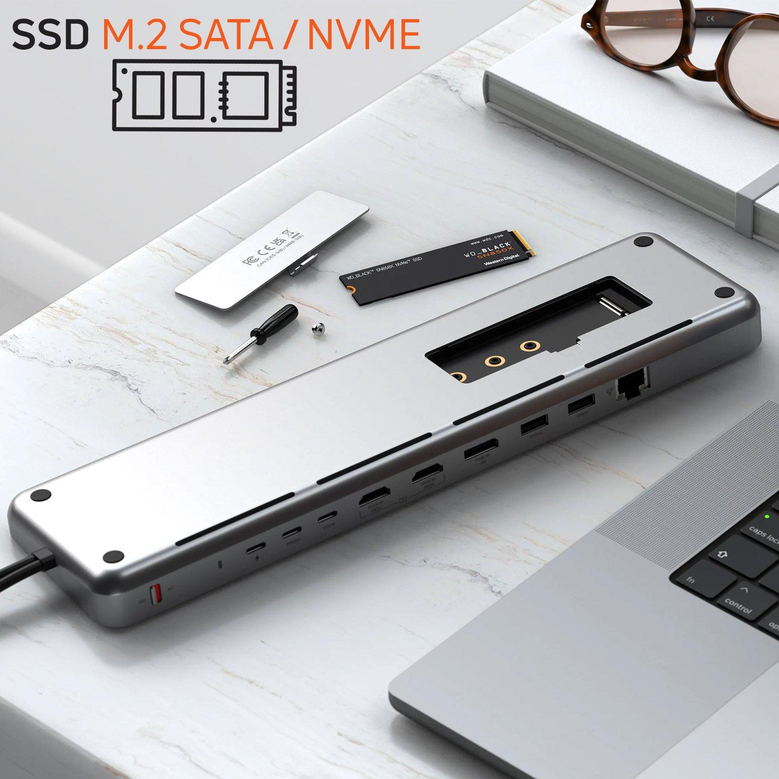 SATECHI  Hub doppio USB-C MacBook 9 in 1 Satechi 