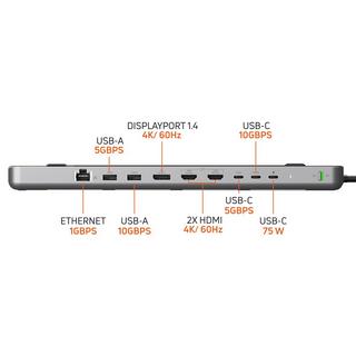 SATECHI  Hub double USB-C MacBook 9 en 1 Satechi 