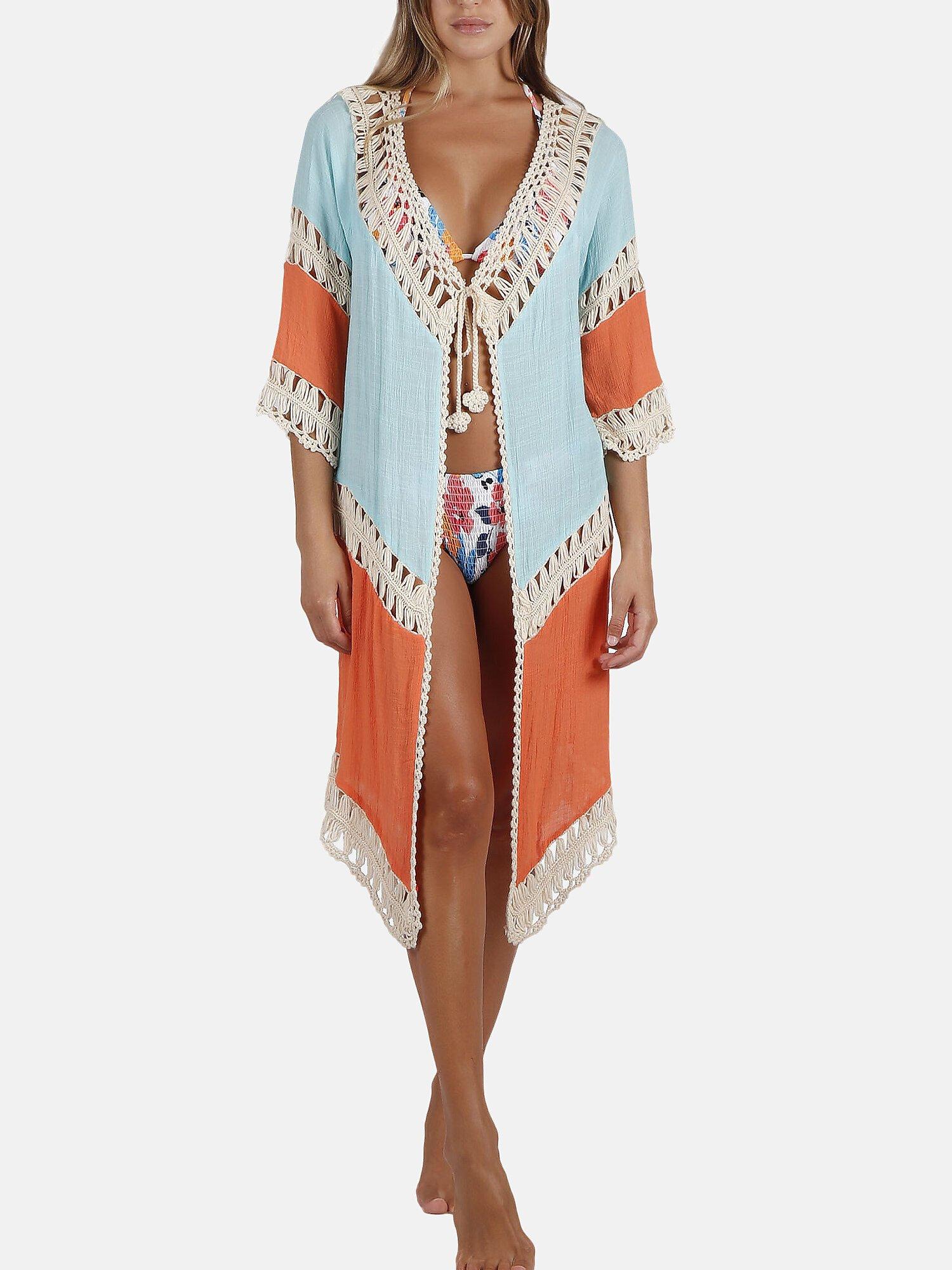 Image of Strandkaftan Summer Memoirs Unisex Blau L