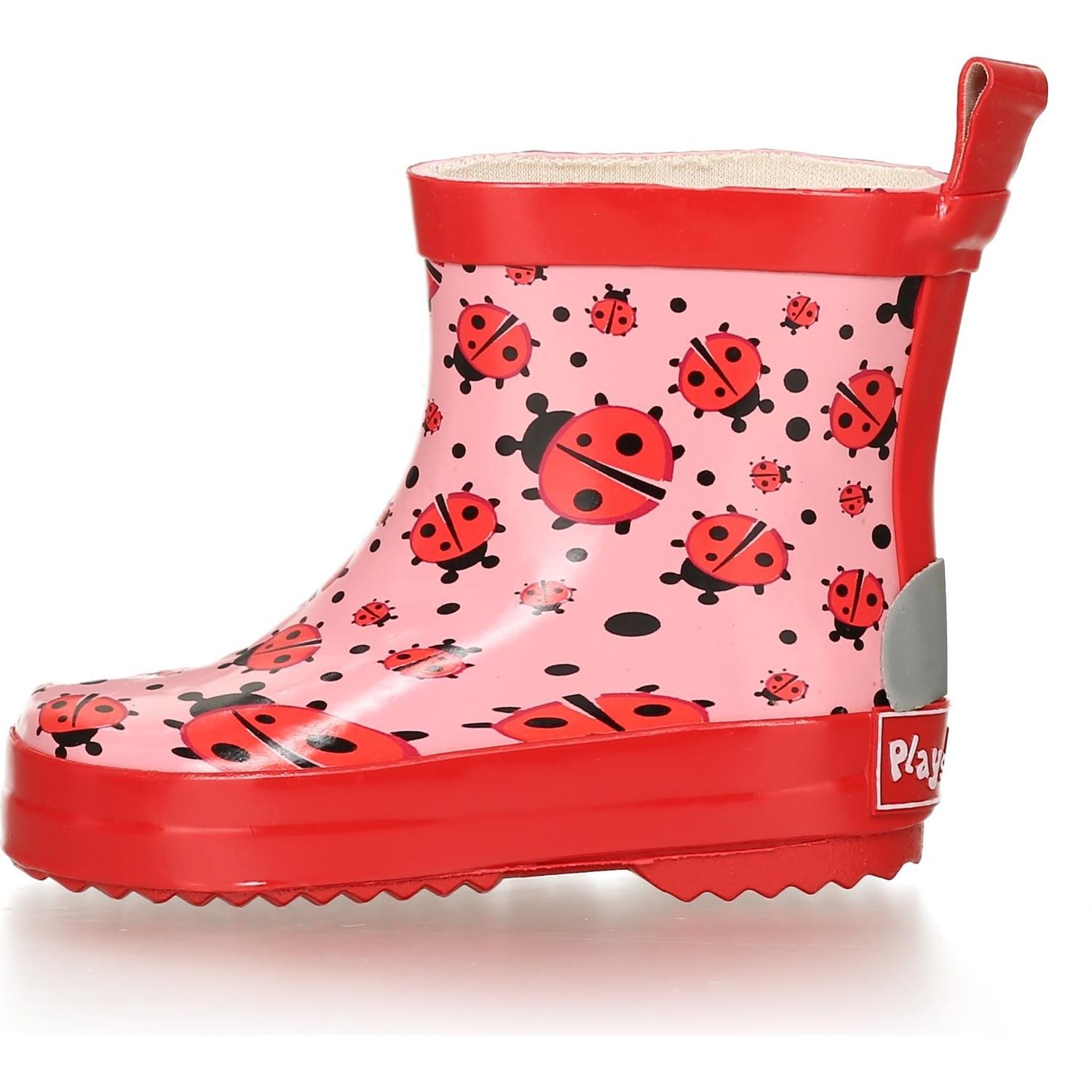 Image of Baby-gummistiefel Für Mädchen Low Lady Bug Unisex 26