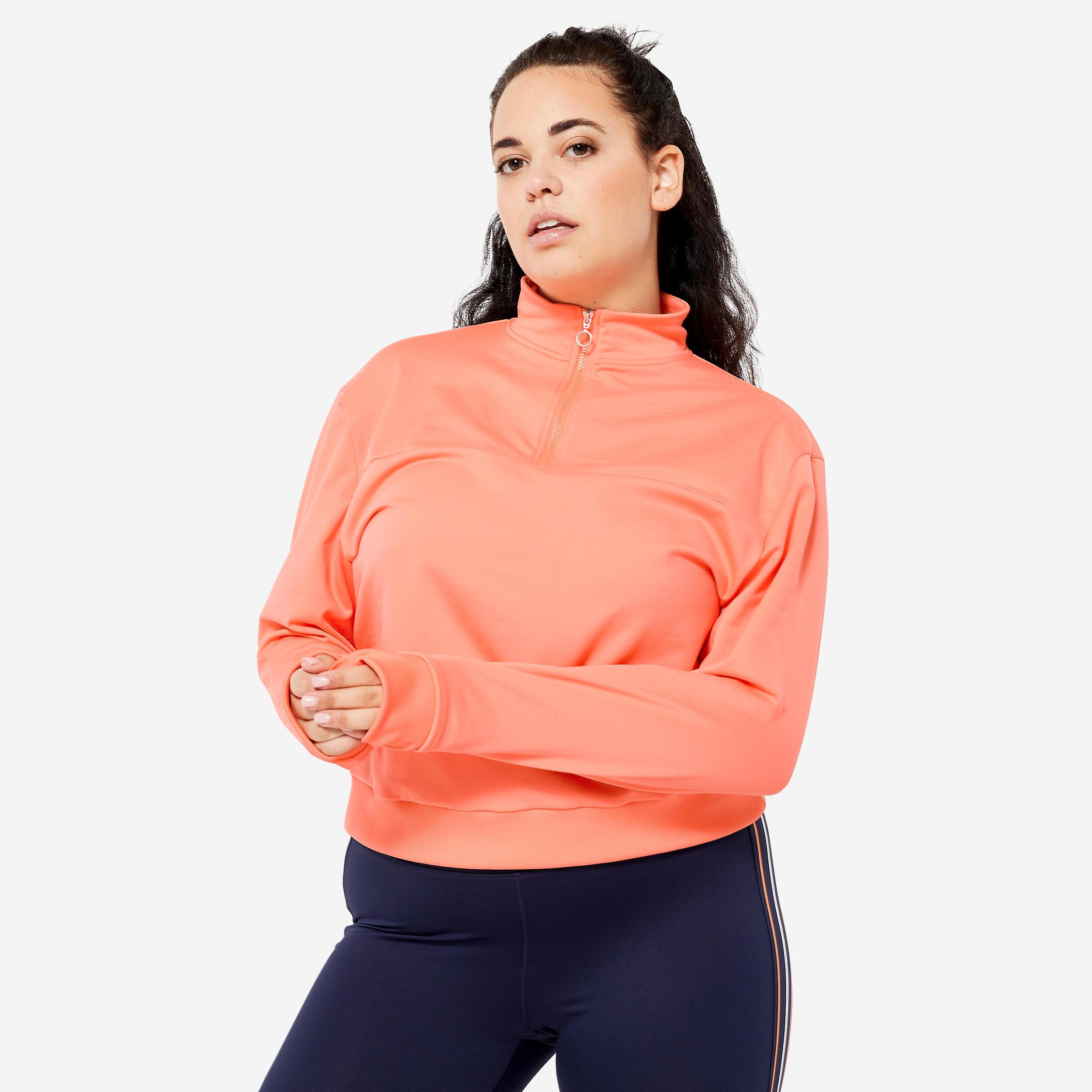 Image of Sweatshirt - Cardio Damen Mandarine L