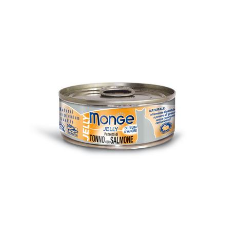 Monge  Naturale per gatti tonno e salmone - Multipack 