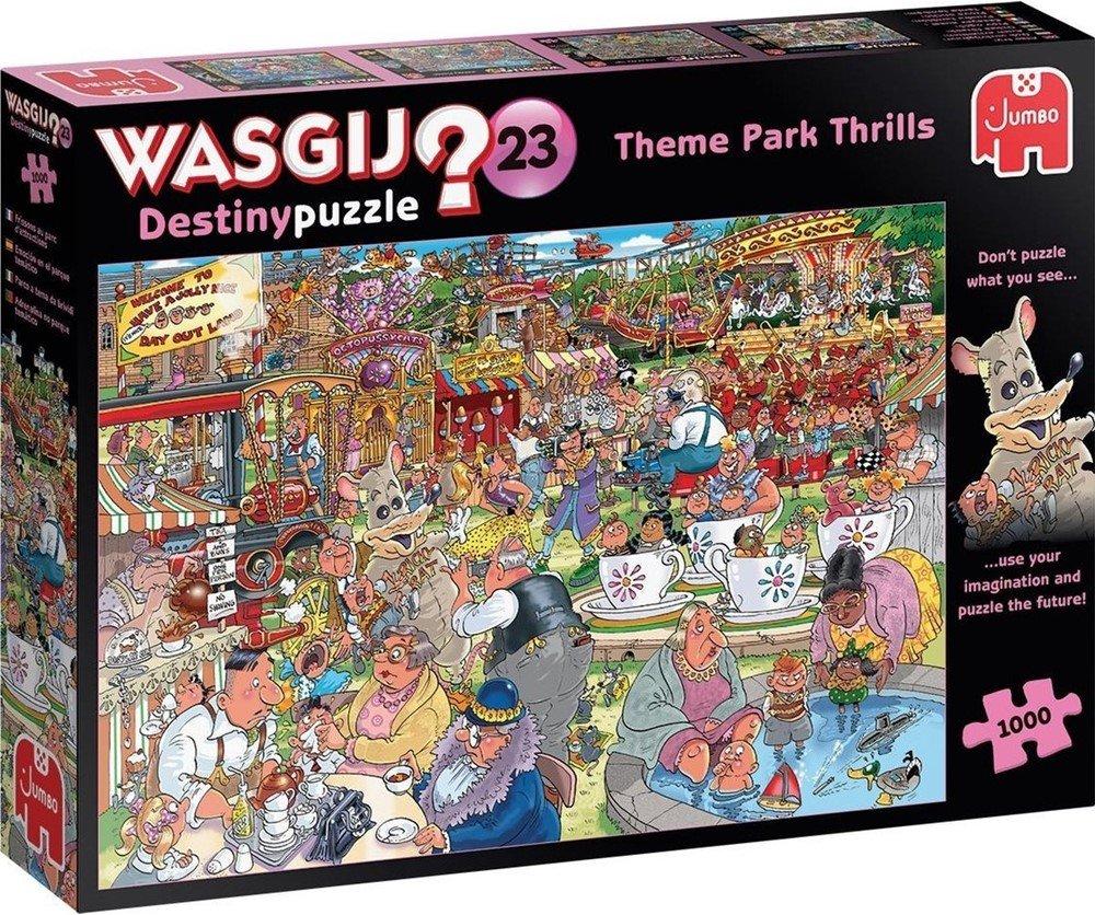 JUMBO  Puzzle WASGIJ Theme Park Thrill (1000Teile) 