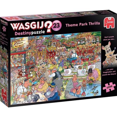 JUMBO  Puzzle WASGIJ Theme Park Thrill (1000Teile) 