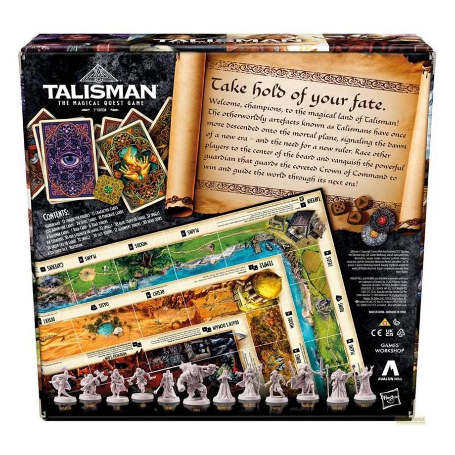 Hasbro  Talisman: The Magical Quest Game - 5th Edition Brettspiel *Englische Version* 