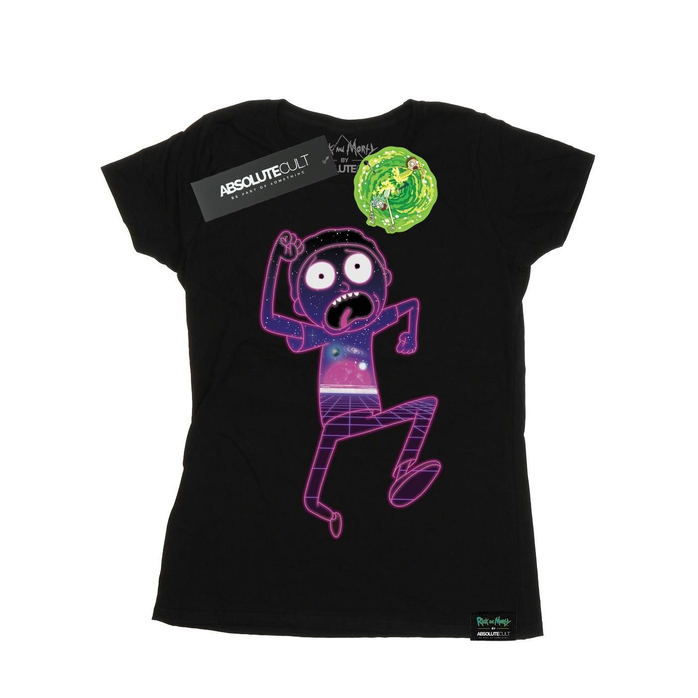 Image of Multiverse Run Tshirt Damen Schwarz XXL