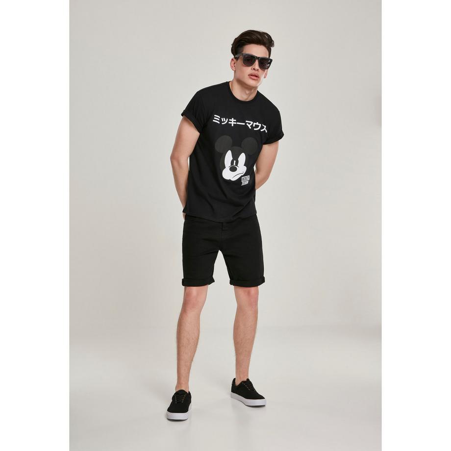 URBAN CLASSICS Mickey Mouse Testo Giapponese T-Shirt  