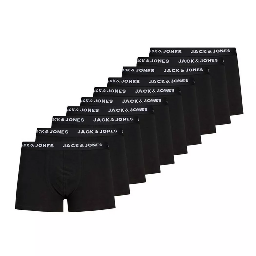 Boxer Jack & Jones Jacsolid Trunks 10 Packs (x10)
