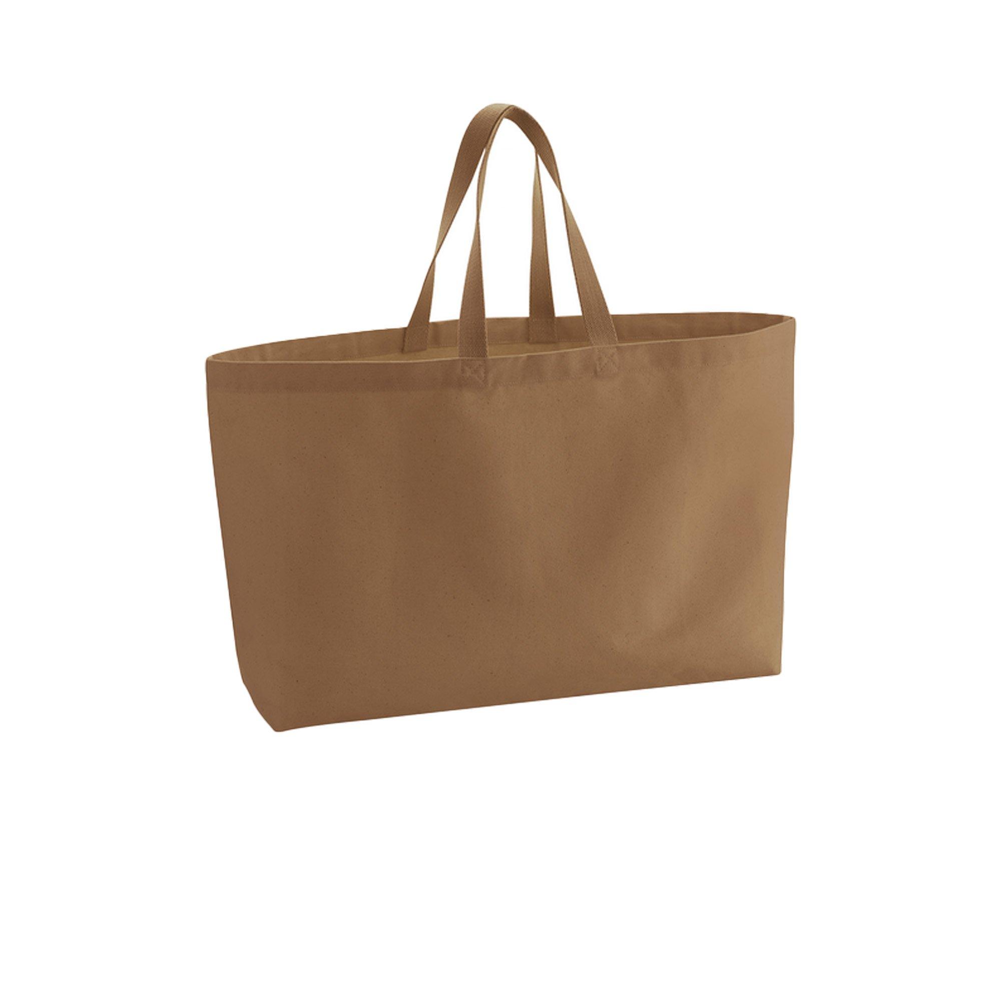 Image of Tragetasche, Canvas Damen Braun ONE SIZE