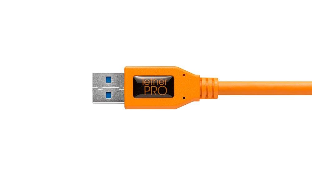 Tether Tools  CUC3215-ORG cavo USB 4,6 m USB 3.2 Gen 1 (3.1 Gen 1) USB A USB C Arancione 