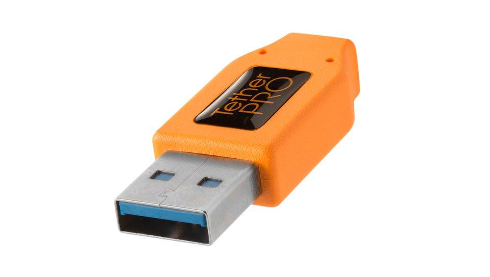 Tether Tools  CUC3215-ORG cavo USB 4,6 m USB 3.2 Gen 1 (3.1 Gen 1) USB A USB C Arancione 