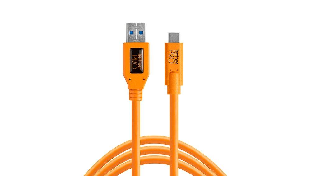 Tether Tools  CUC3215-ORG cavo USB 4,6 m USB 3.2 Gen 1 (3.1 Gen 1) USB A USB C Arancione 