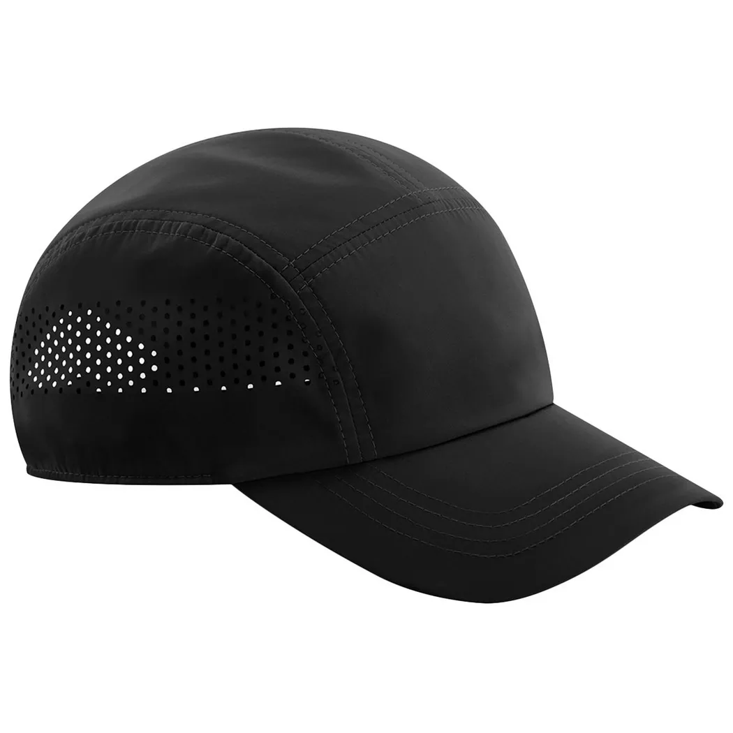 Beechfield - Technical Kappe Laufen, für Herren, Schwarz, One Size