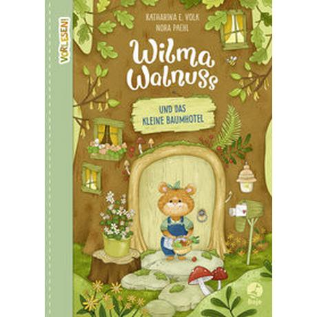 Wilma Walnuss und das kleine Baumhotel (Band 1) Volk, Katharina E.; Paehl, Nora (Illustrationen) Gebundene Ausgabe 