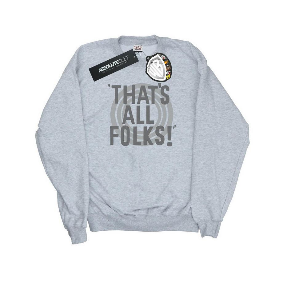 LOONEY TUNES That's All Folks Sweatshirt  