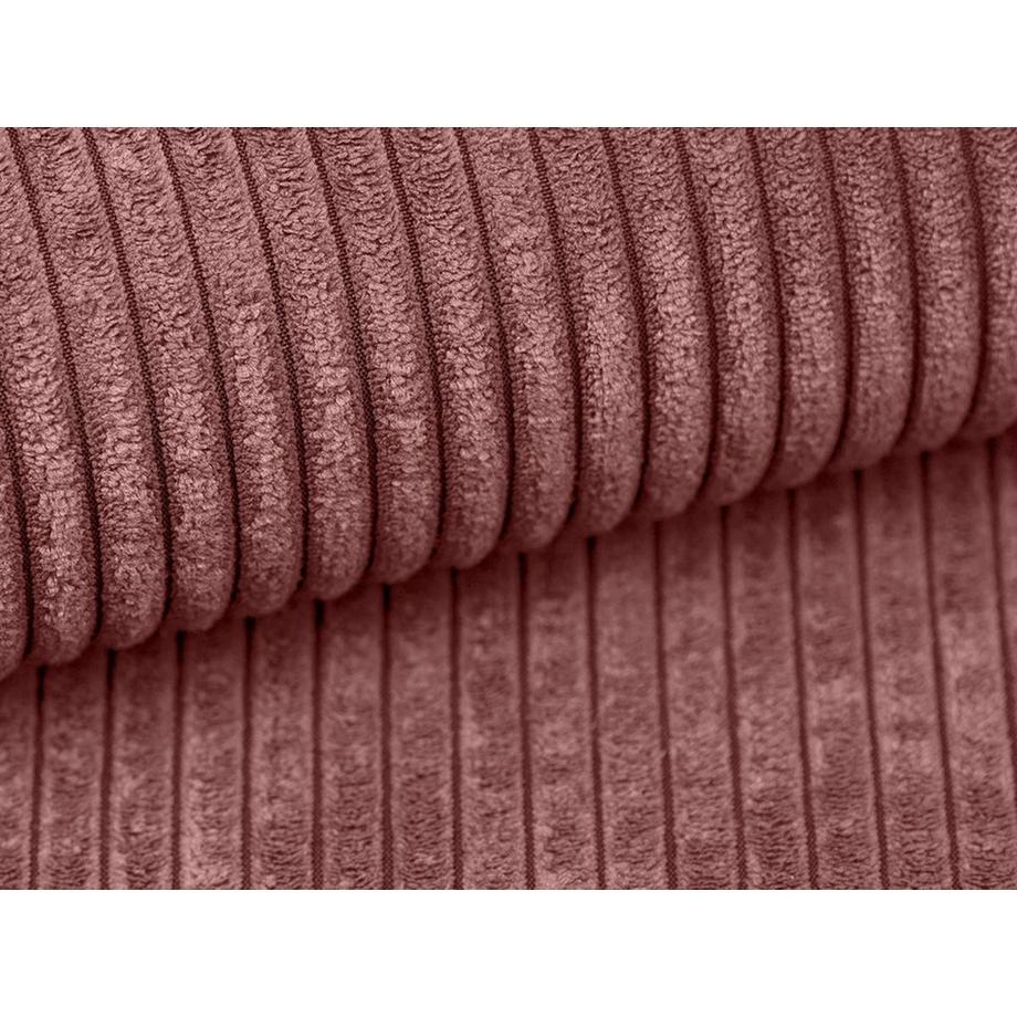 Vente-unique Hocker - Cord - Rosa - AMELIA  