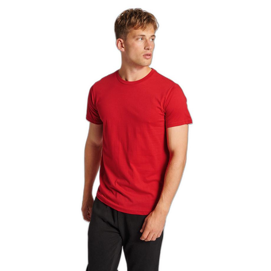 Hummel T-Shirt Rouge Basique  