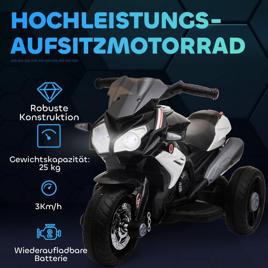 HOMCOM  Kinder Elektromotorrad 