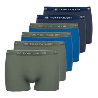 TOM TAILOR Hip Pants 6er Pack Figurbetonte Boxershorts  