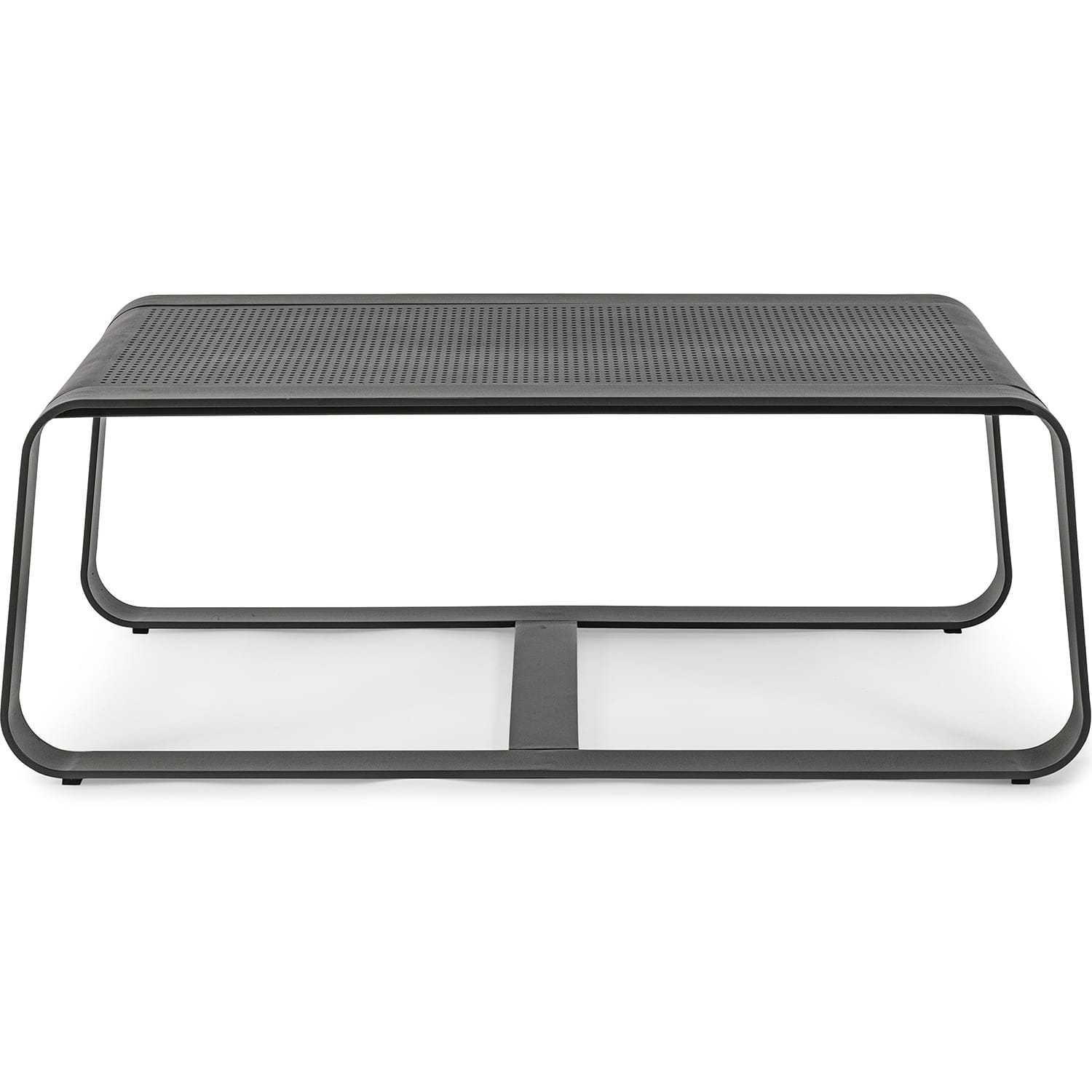 mutoni Table basse de jardin Merrigan 105x62 anthracite  