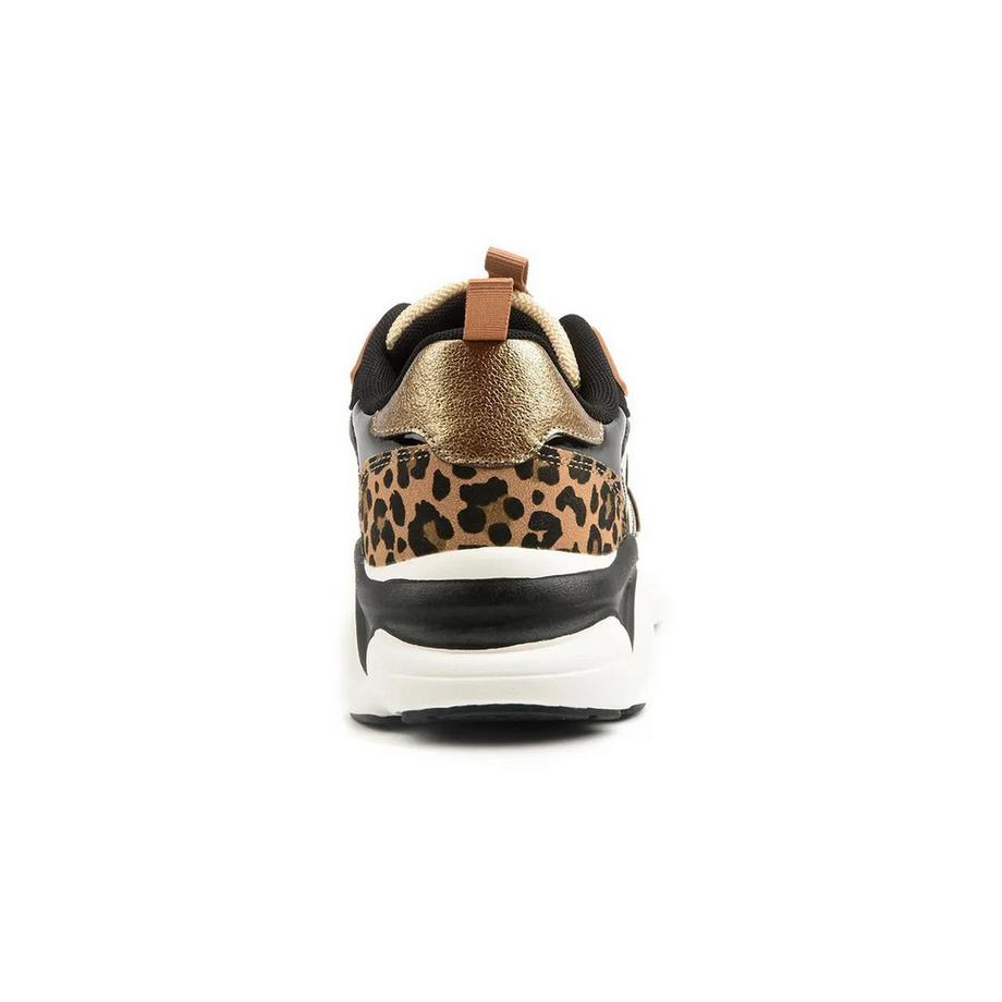 Les Tropeziennes ARYA Chunky Semelle Sneakers Imprimé Léopard  