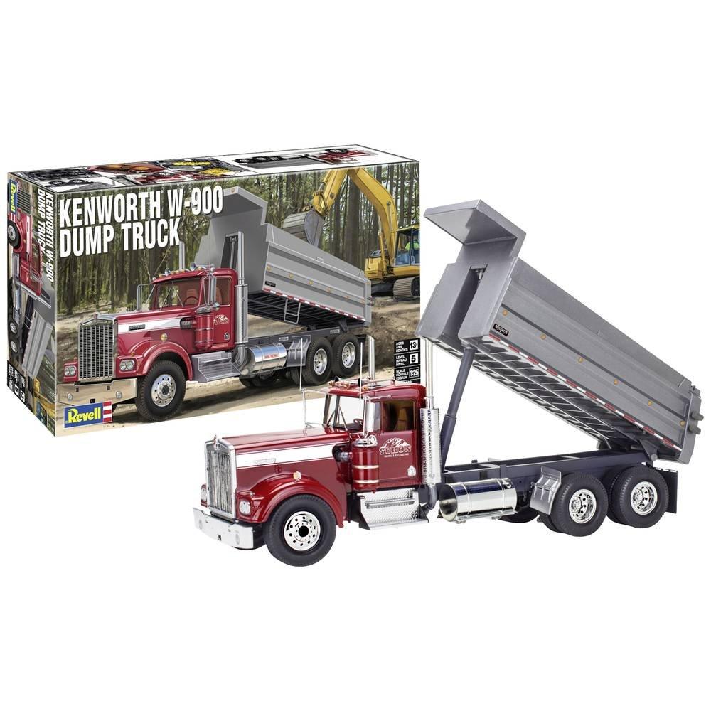 Image of 1:25 Kenworth W-900 Dump Truck Multicolor