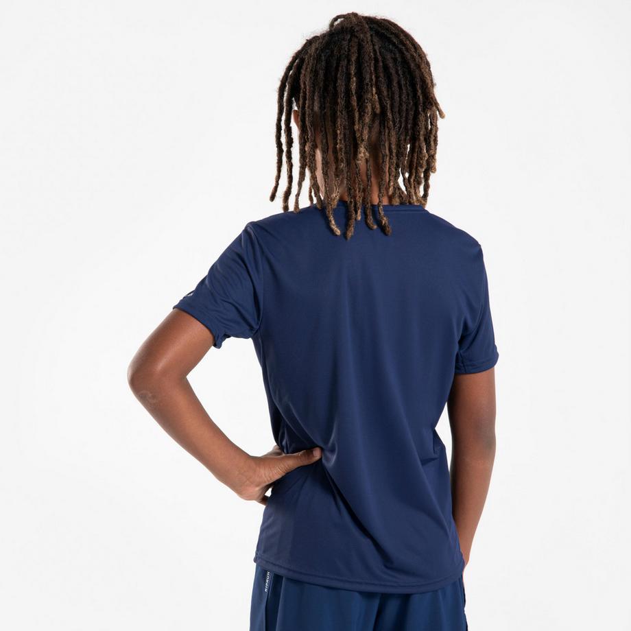 KIPRUN  Laufshirt kurzarm Kinder atmungsaktiv Polyester 
