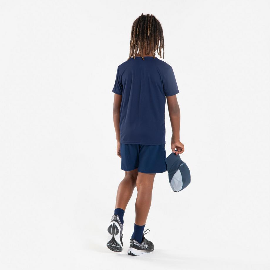 KIPRUN  Laufshirt kurzarm Kinder atmungsaktiv Polyester 
