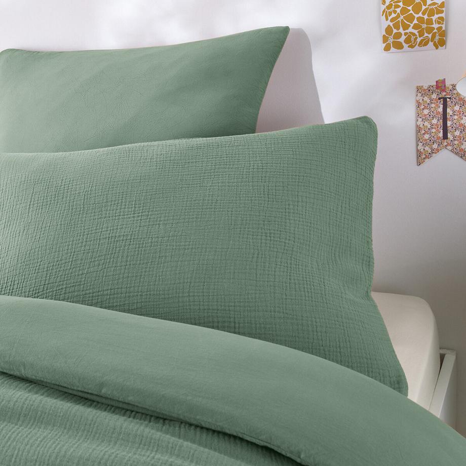 La Redoute Intérieurs Taie d'oreiller enfant gaze coton lavé  