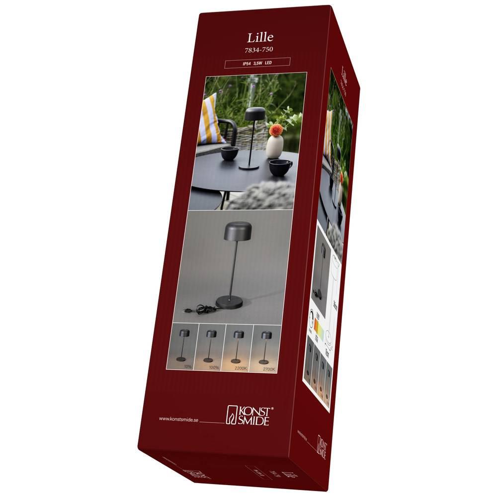 Konstsmide Lampe de table LED USB de Lille  