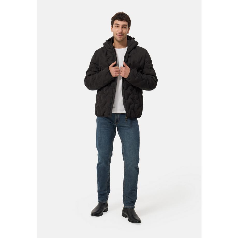 CASH-MERE.CH Giacca Padded con Cappuccio  