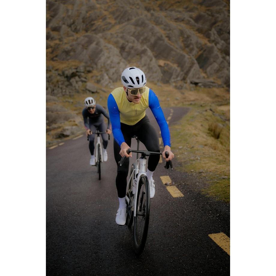 VAN RYSEL  Windjacke für Rennvelofahrer, RCR, limonadengelb 