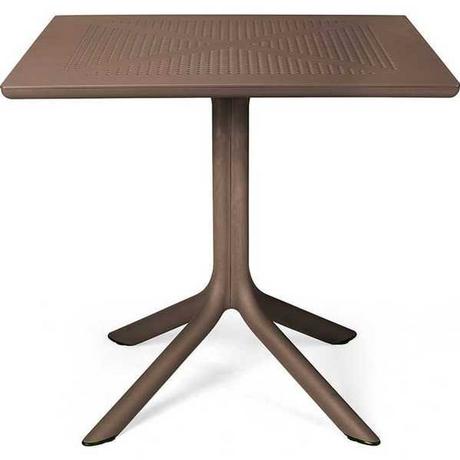 NARDI outdoor Attache table de jardin marron années 80  