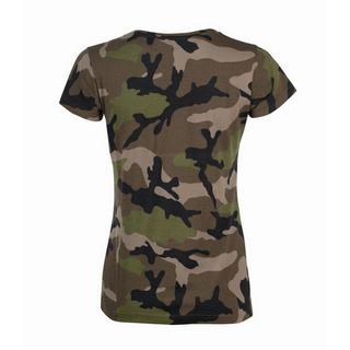 SOLS  Tshirt à motif camouflage 