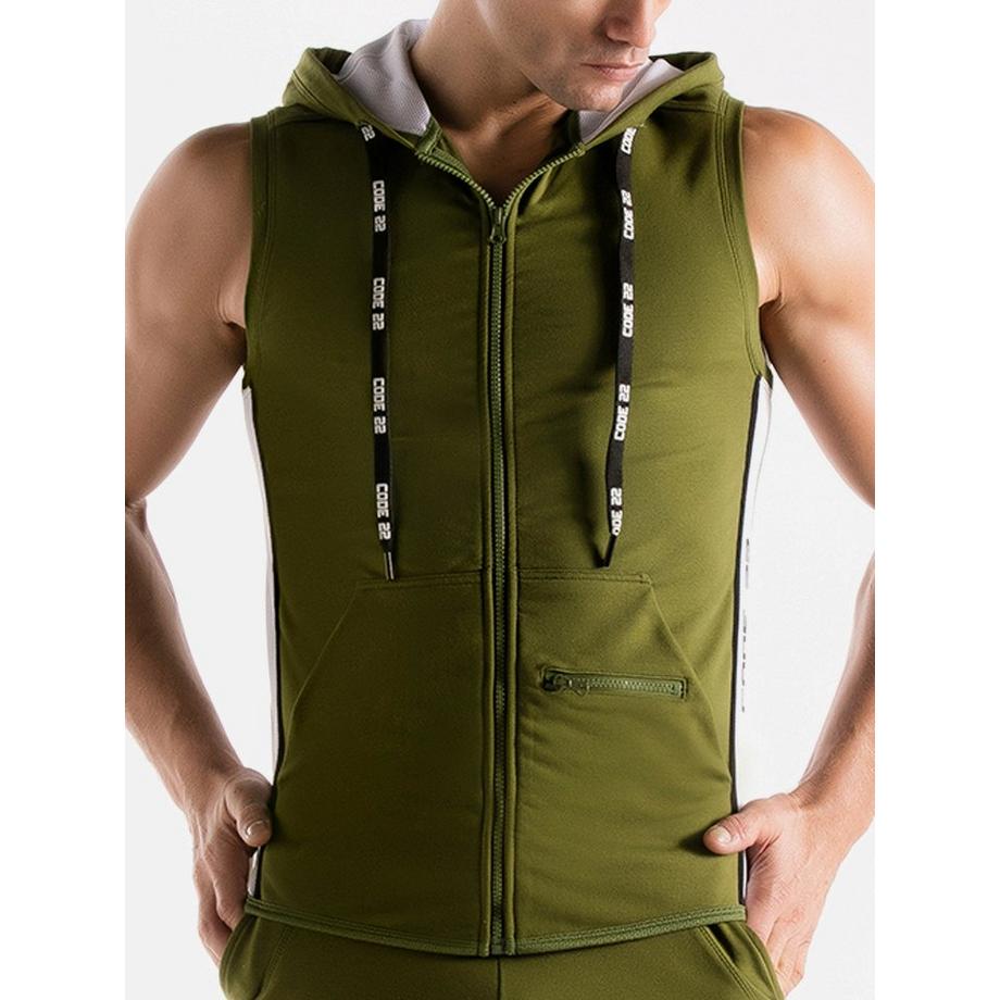 Ärmellose Kapuzenjacke Thrust