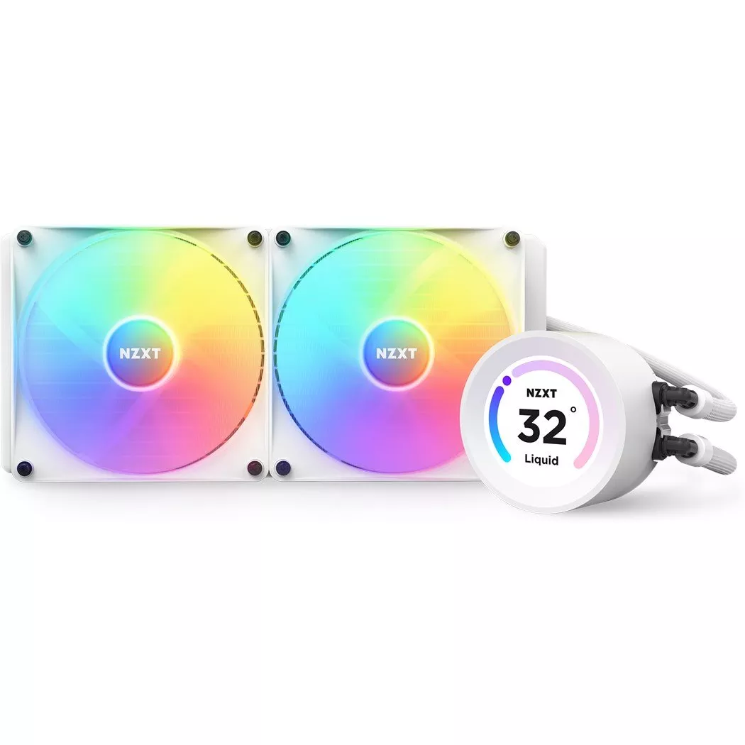 NZXT - Kraken Elite 280 RGB - weiss, Blanco, 120X120X25M