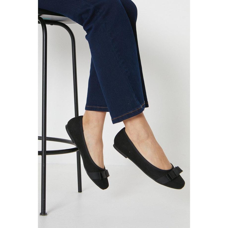 Dorothy Perkins  Ballerines larges avec nœud Paris 