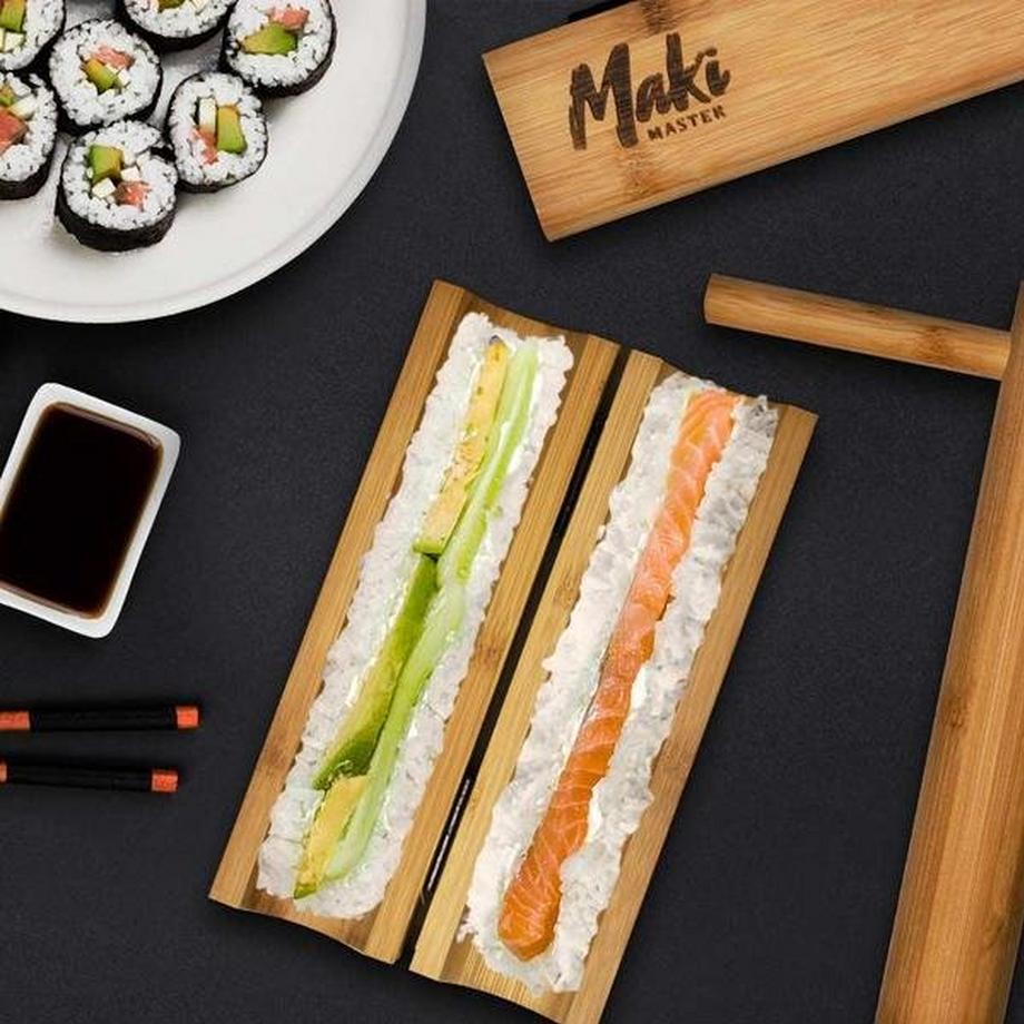 Mikamax Maki Master, Sushi-Kit - Bambus  