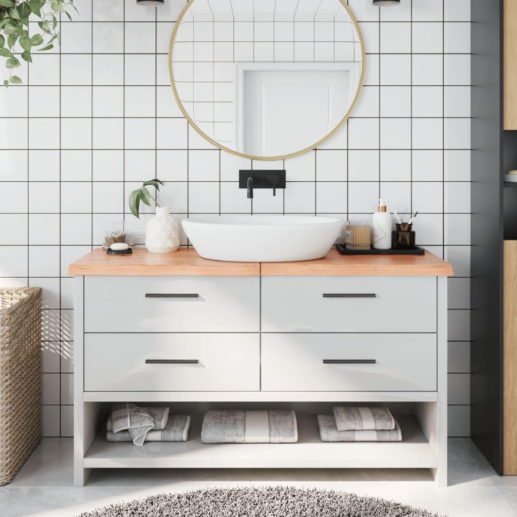 VidaXL  Comptoir de salle de bain oak wood 