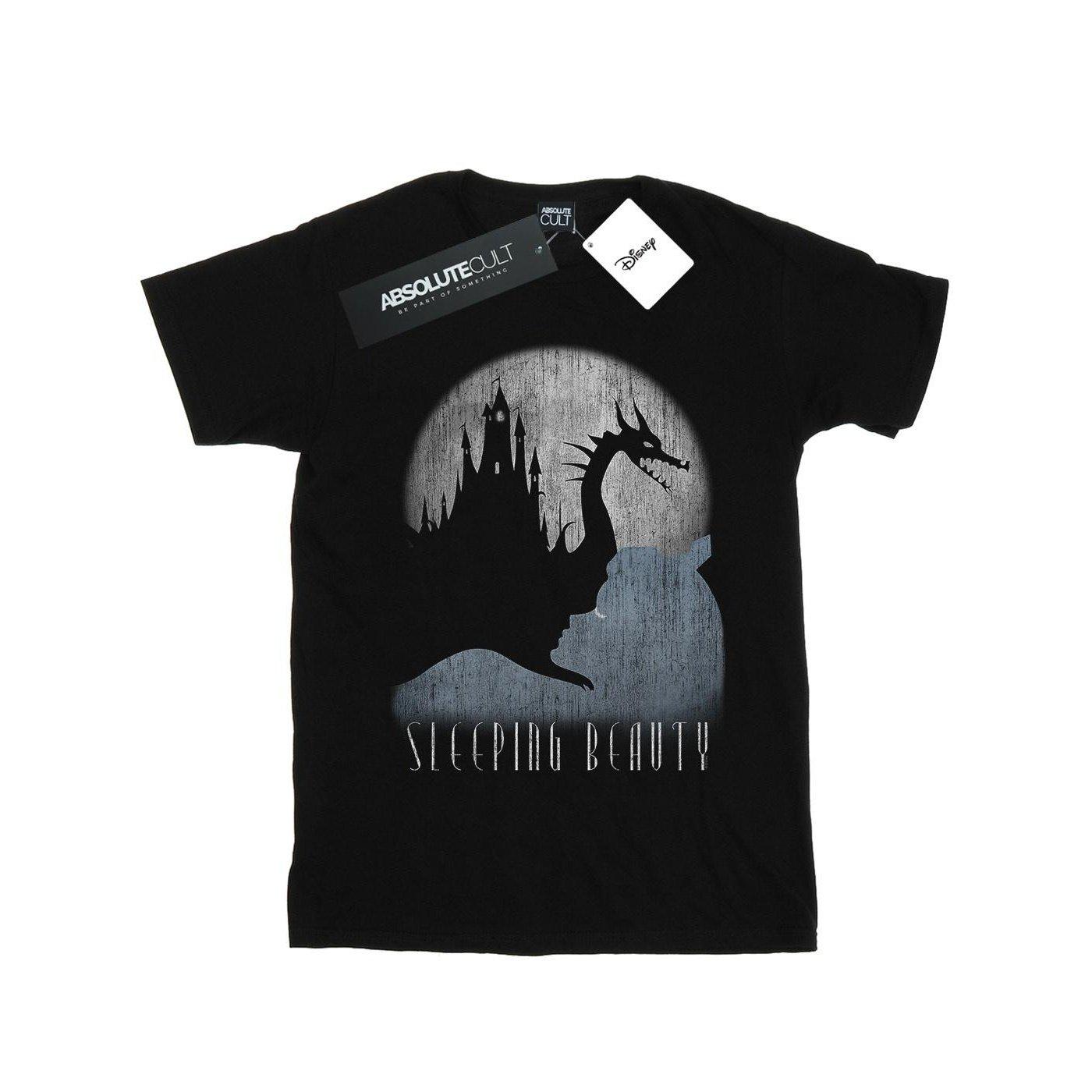 Image of Sleeping Beauty Hidden Illusion Tshirt Unisex Schwarz 152-158