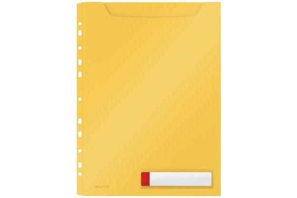 Image of LEITZ Zeigetaschen PP Cosy A4 4668-00-19 gelb, 200my 3 Stück LEITZ Zeigetaschen PP Cosy A4 4668-00-19 gelb, 200my 3 Stück