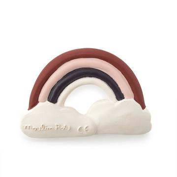 Beißring aus Naturkautschuk Regenbogen, Après la Pluie