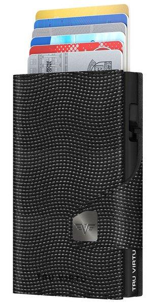 AVIATOR Wallet CLICK & slide Lizard noir, noir  