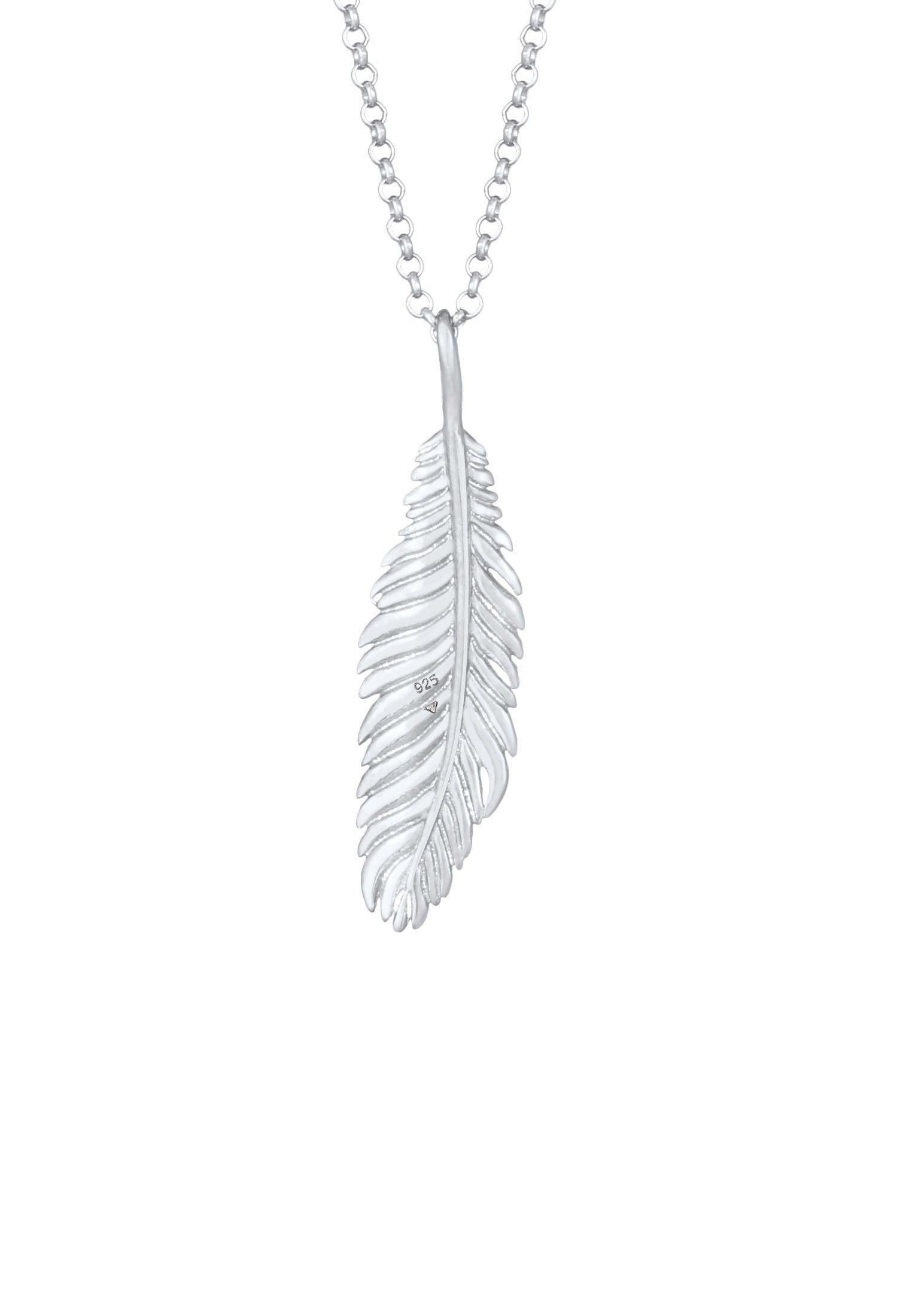 Kuzzoi  Collier Hommes Basic Plume Pendentif 