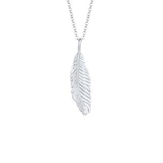 Kuzzoi  Collier Hommes Basic Plume Pendentif 