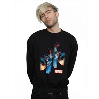 MARVEL  Side By Side Sweatshirt 