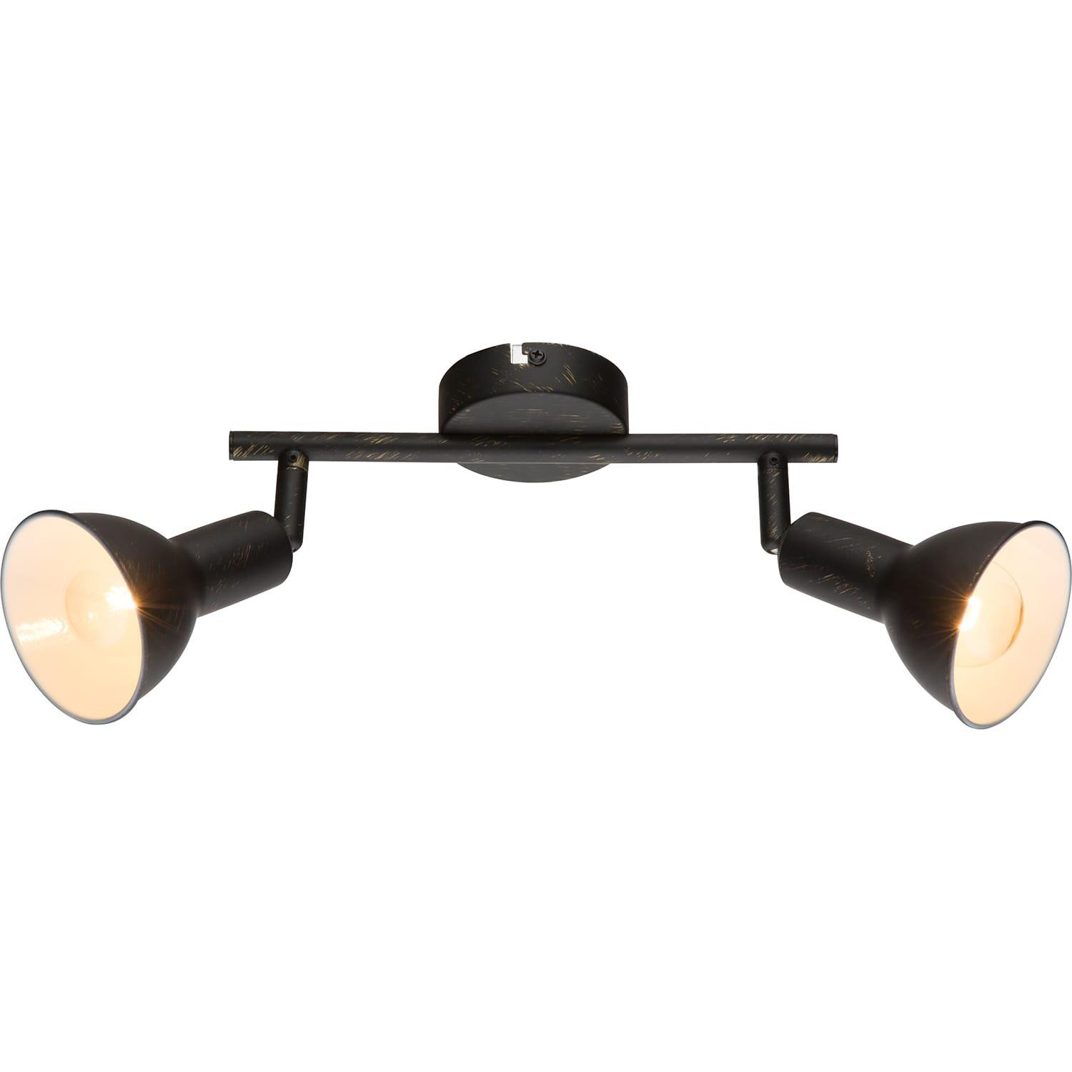 Image of Deckenleuchte Metall 2xE14 15x25x19 Deckenleuchte Metall 2xE14 15x25x19